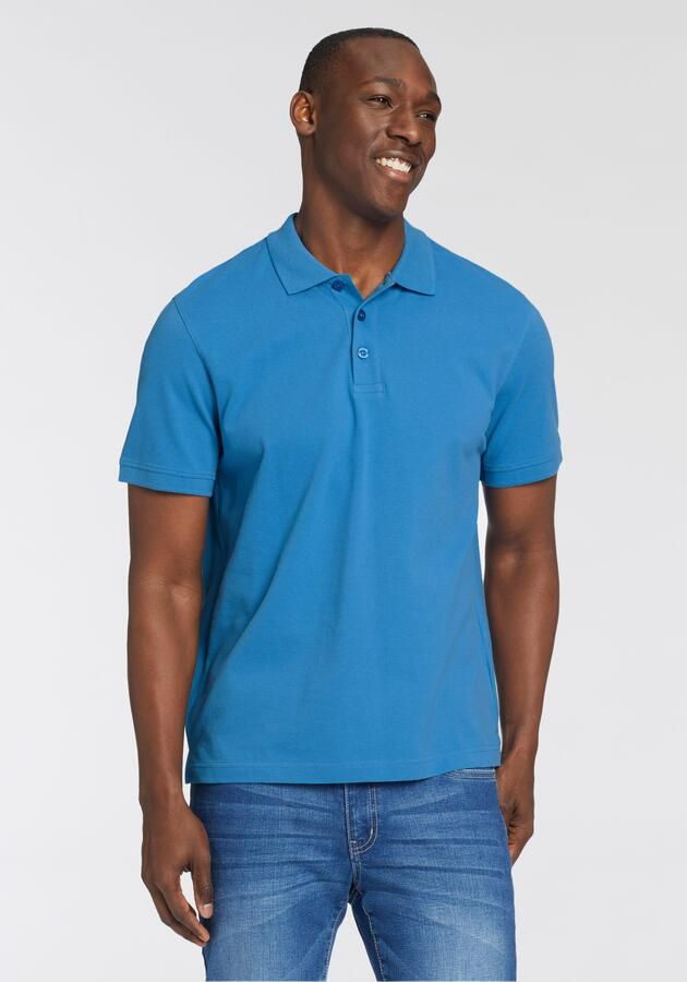 Man's World Poloshirt Korte mouwen losse pasvorm effen - Foto 9