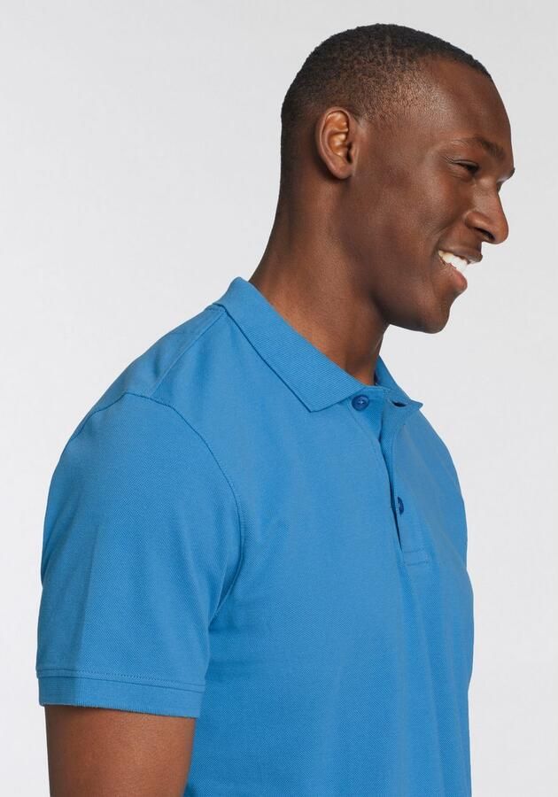 Man's World Poloshirt Korte mouwen losse pasvorm effen - Foto 5