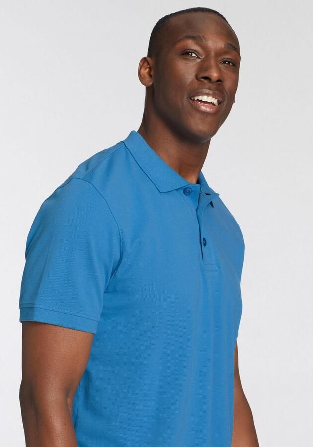 Man's World Poloshirt Korte mouwen losse pasvorm effen - Foto 6
