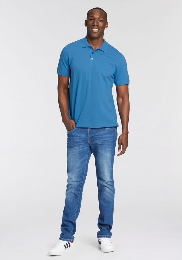 Man's World Poloshirt Korte mouwen losse pasvorm effen - Foto 7
