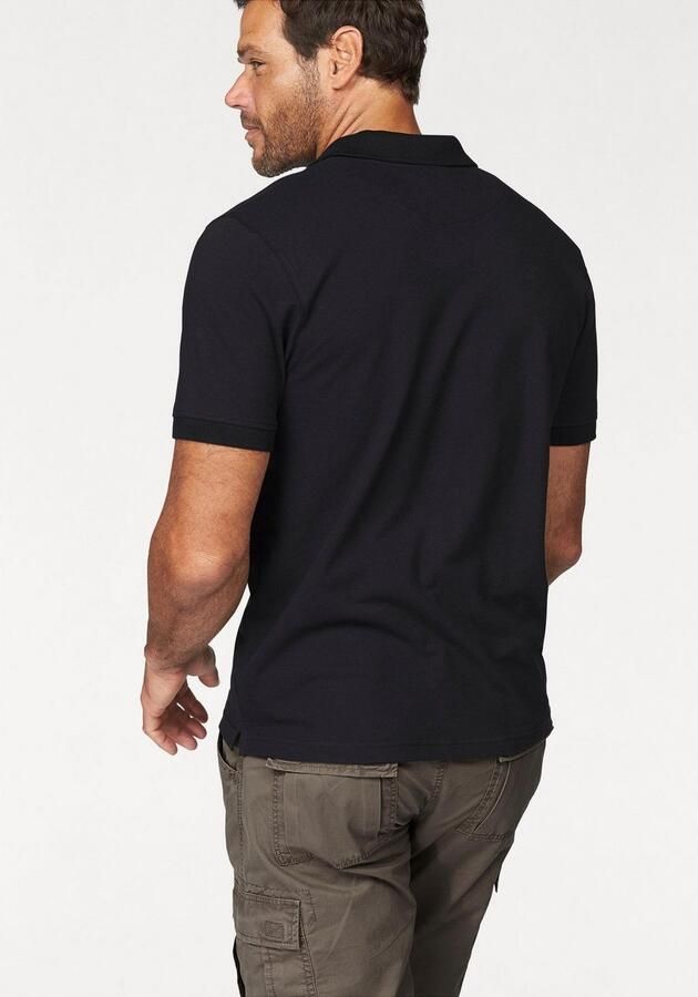 Man's World Poloshirt Korte mouwen losse pasvorm effen - Foto 4