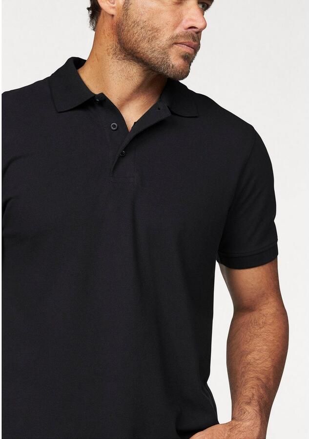 Man's World Poloshirt Korte mouwen losse pasvorm effen - Foto 3