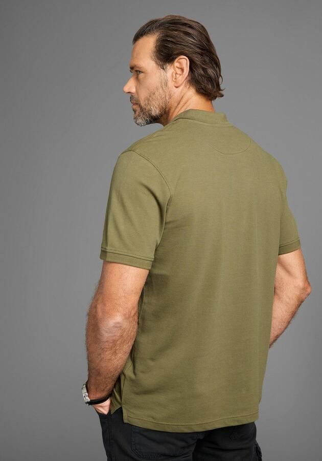 Man's World Poloshirt Korte mouwen losse pasvorm effen - Foto 11