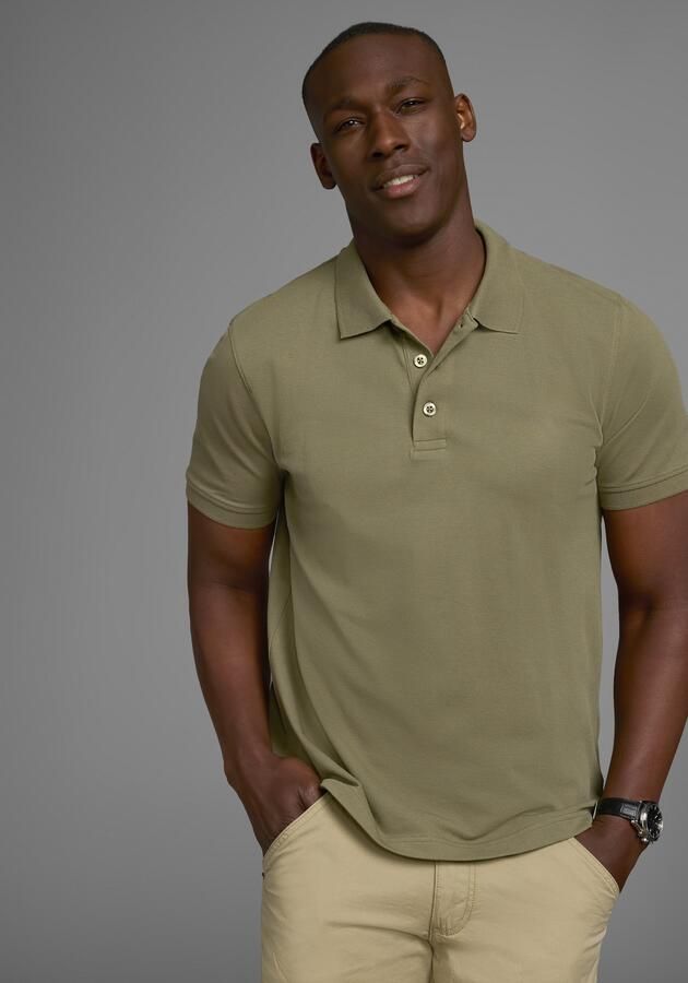 Man's World Poloshirt Korte mouwen losse pasvorm effen - Foto 6