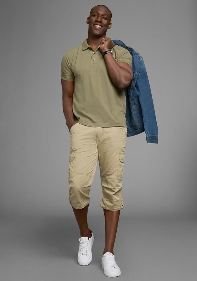 Man's World Poloshirt Korte mouwen losse pasvorm effen - Foto 8