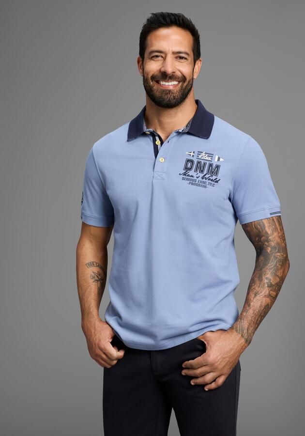 Man's World Poloshirt Korte mouwen met polokraag voor sportieve activiteiten - Foto 6