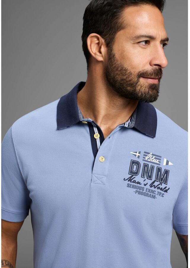 Man's World Poloshirt Korte mouwen met polokraag voor sportieve activiteiten - Foto 2