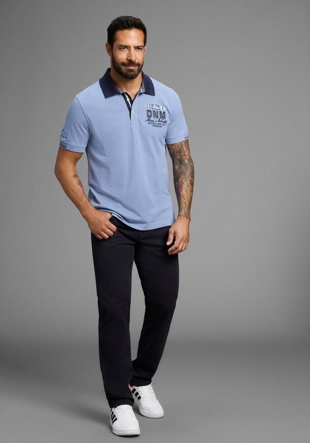 Man's World Poloshirt Korte mouwen met polokraag voor sportieve activiteiten - Foto 4