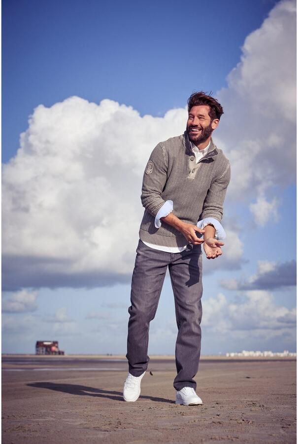 Arizona Jeans met elastische band Paul elastische tailleband comfort-fit rechte pijpsnit - Foto 7