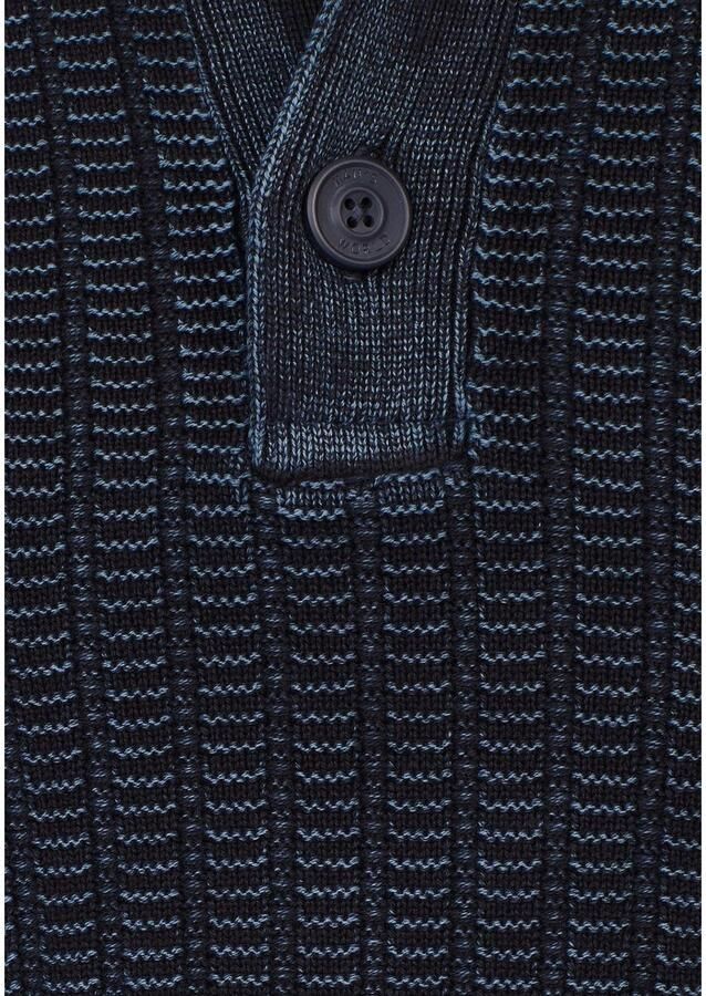 Man's World Schipperstrui Tot XL met badge op de mouw