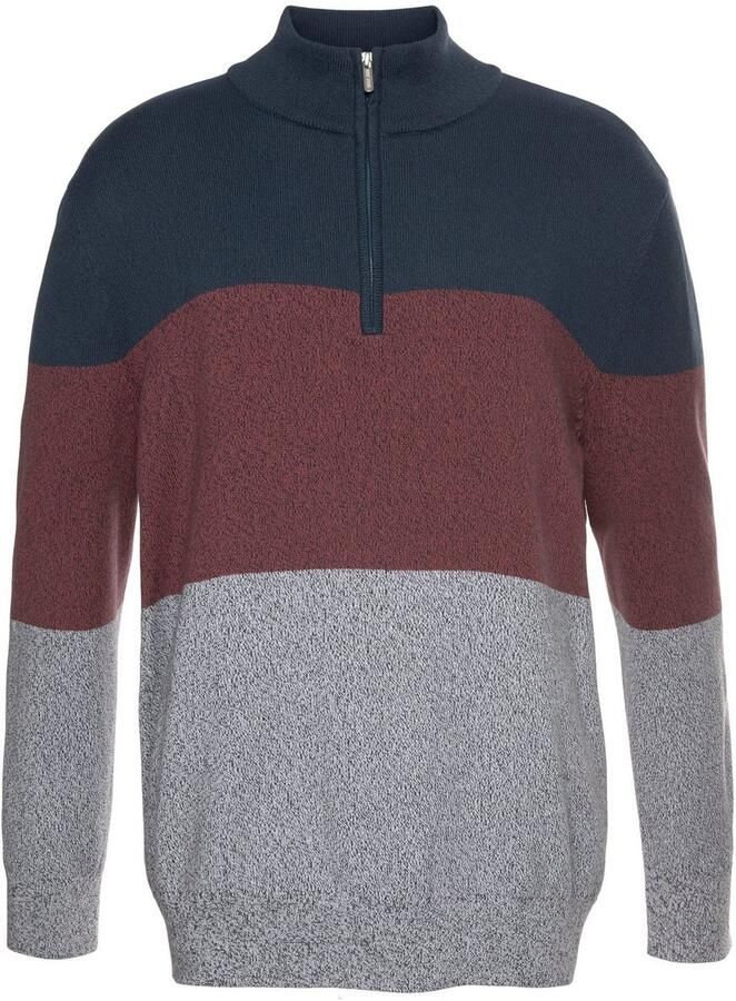 Man's World Schipperstrui Tot XL met blokstrepen