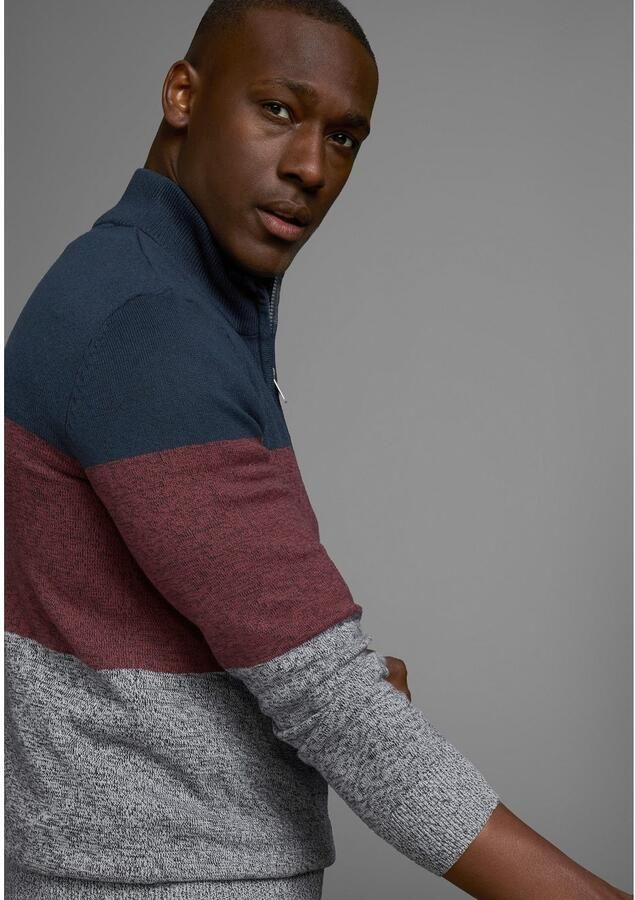 Man's World Schipperstrui Tot XL met blokstrepen - Foto 3