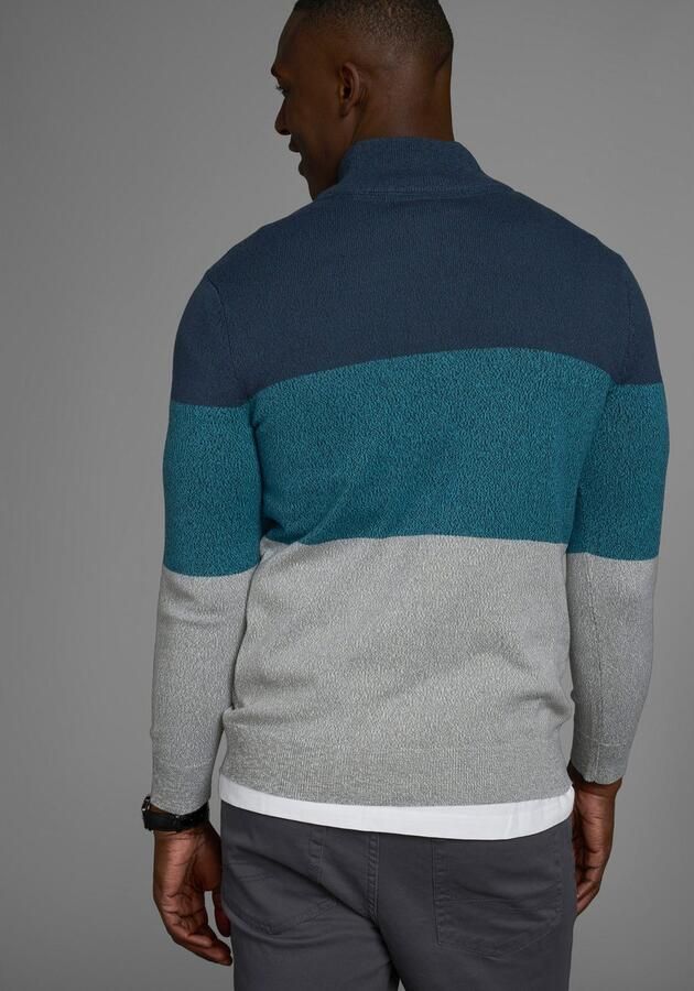 Man's World Schipperstrui Tot XL met blokstrepen - Foto 5