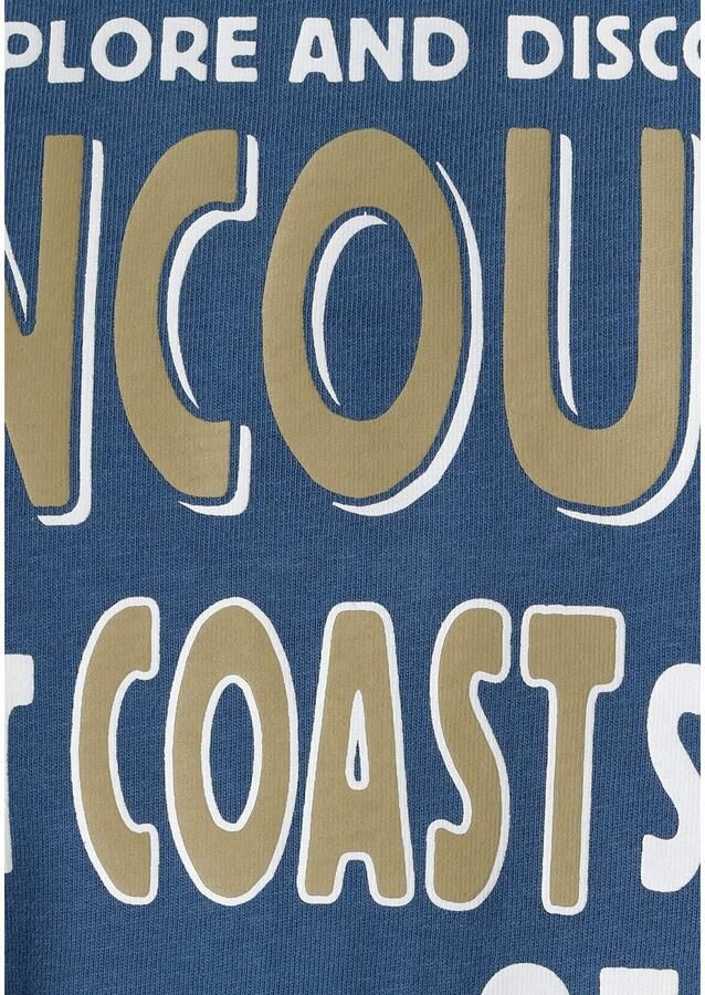 Man's World Shirt met lange mouwen Lange mouw bedrukt ronde halslijn van katoen - Foto 2