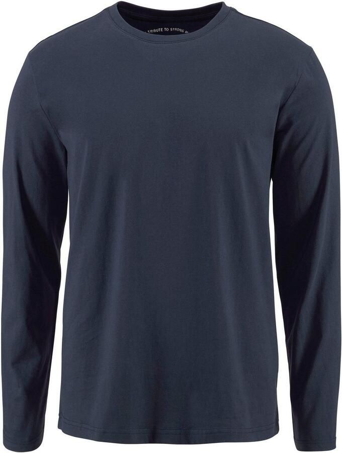 Man's World Shirt met lange mouwen Nieuwe kleur ! Lange mouwen effen van katoen in 3-pack (3-delig Set van 3)