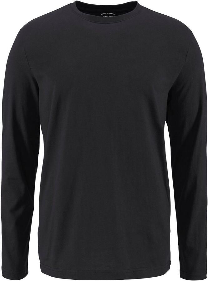 Man's World Shirt met lange mouwen Nieuwe kleur ! Lange mouwen effen van katoen in 3-pack (3-delig Set van 3)