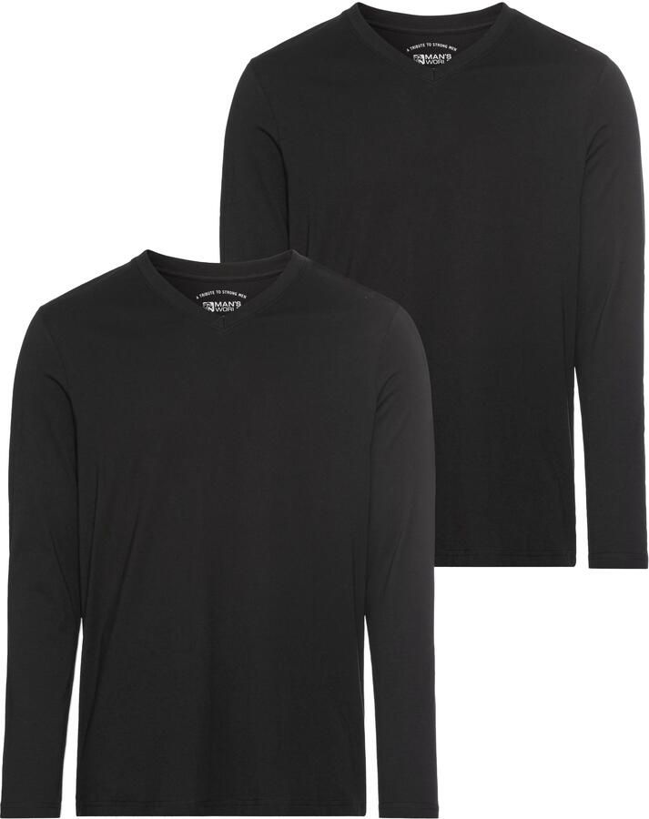 Man's World Shirt met lange mouwen ook voor onderkleding - Foto 7