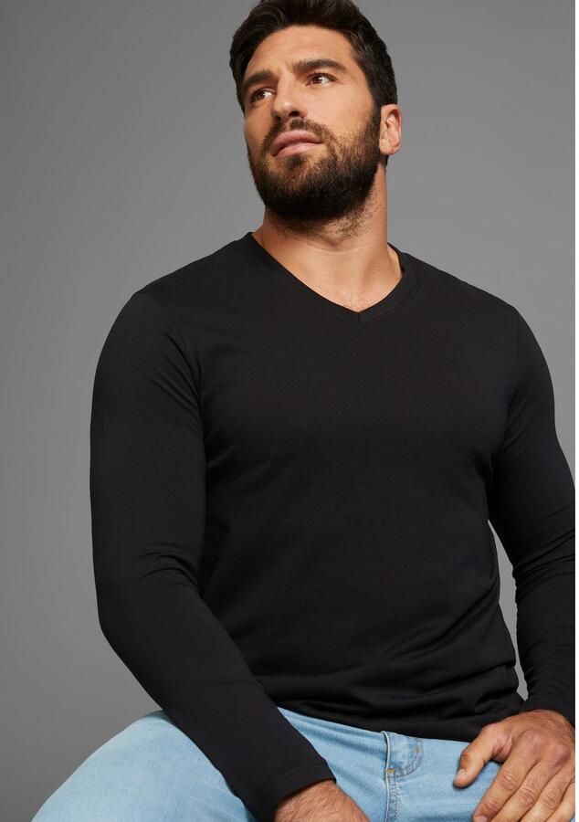 Man's World Shirt met lange mouwen ook voor onderkleding - Foto 2