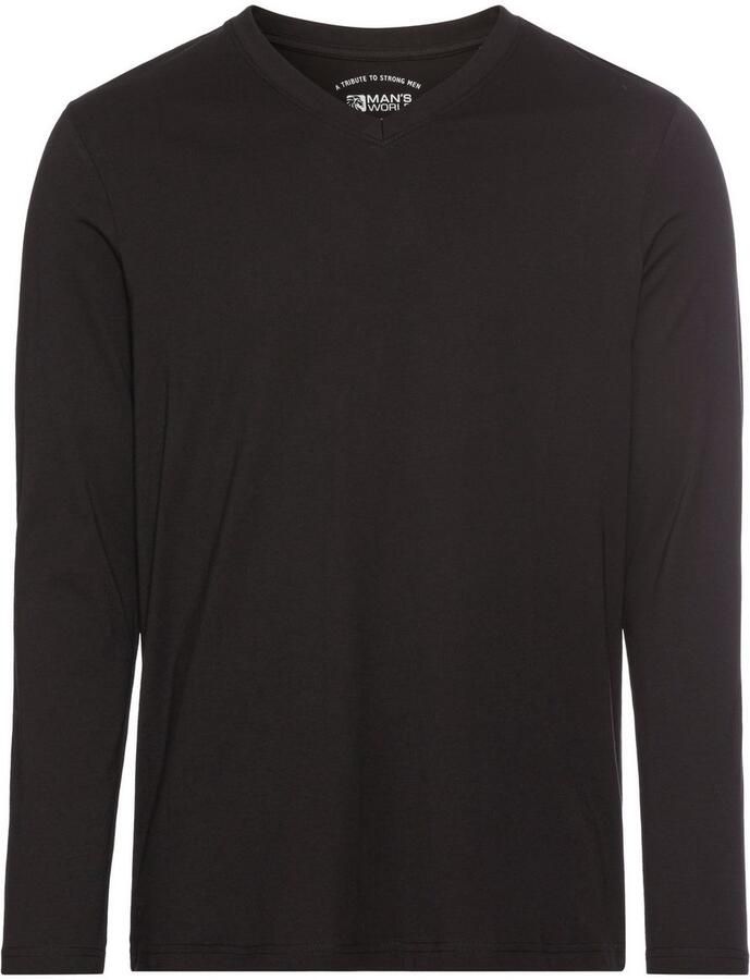 Man's World Shirt met lange mouwen ook voor onderkleding - Foto 1