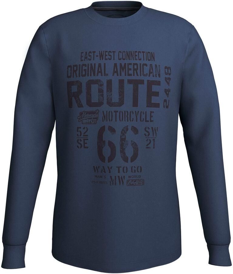 Man's World Shirt met ronde hals Nieuwe collectie!