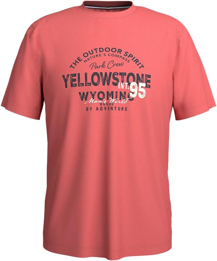 Man's World Shirt met ronde hals Nieuwe collectie!