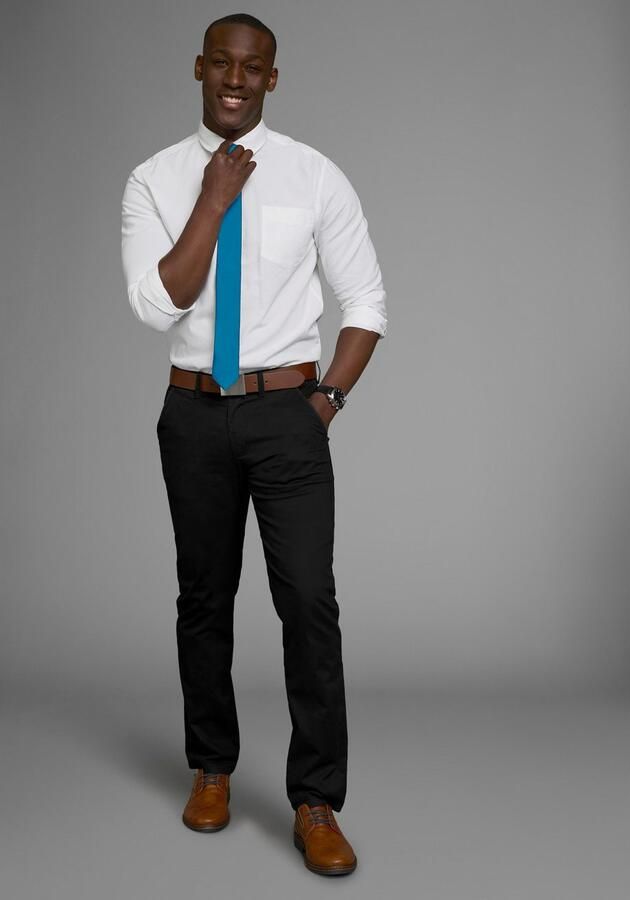 Man's World Stropdas in klassieke kleuren & slim-breedte nieuwe kleuren bordeaux & petrol - Foto 2