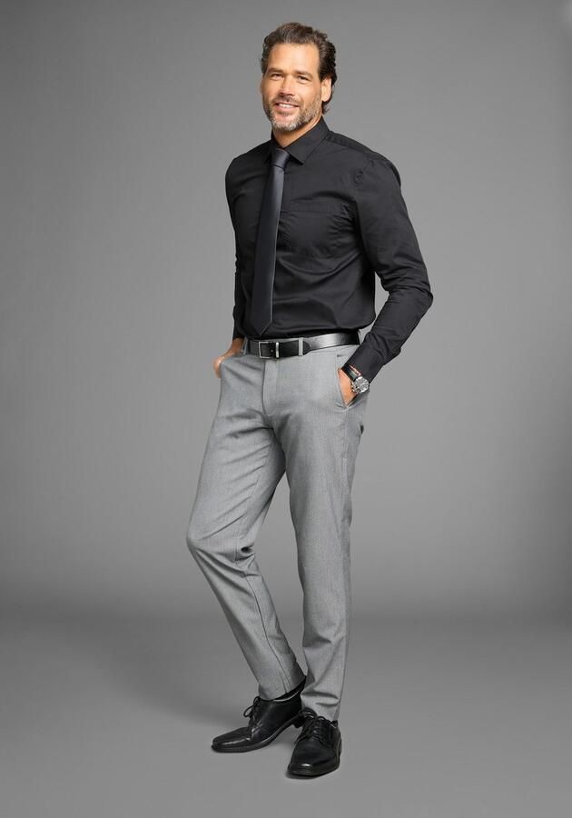 Man's World Stropdas met minimalistische ton-ton streepdesign nieuw - Foto 5