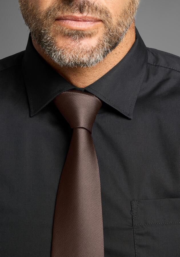 Man's World Stropdas met minimalistische ton-ton streepdesign nieuw - Foto 2