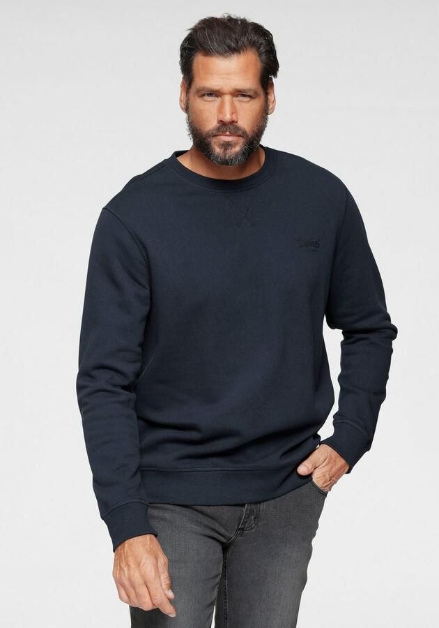 Man's World Sweatshirt Lange mouwen basic-stijl effen ronde hals - Foto 5