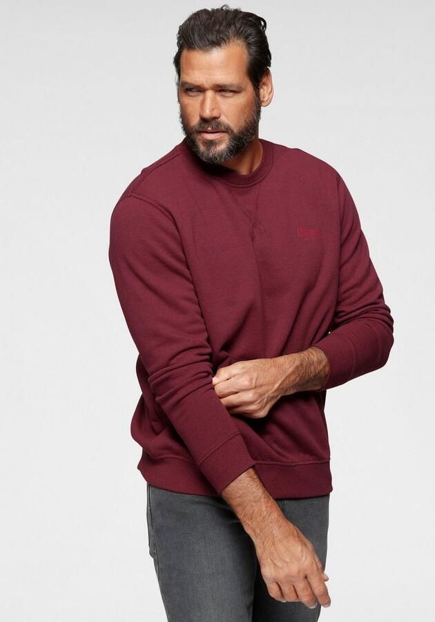 Man's World Sweatshirt Lange mouwen basic-stijl effen ronde hals - Foto 6