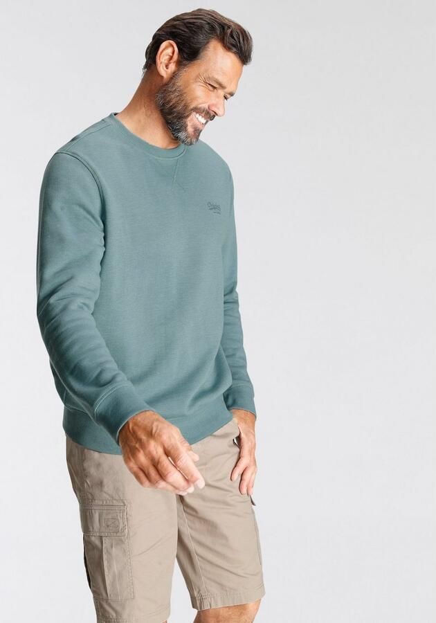 Man's World Sweatshirt Lange mouwen basic-stijl effen ronde hals - Foto 5