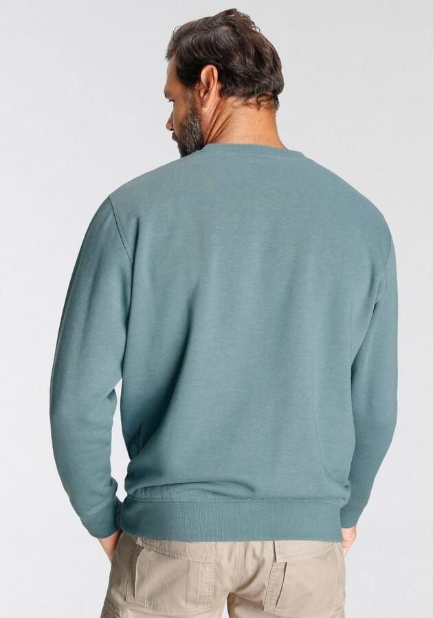 Man's World Sweatshirt Lange mouwen basic-stijl effen ronde hals - Foto 6