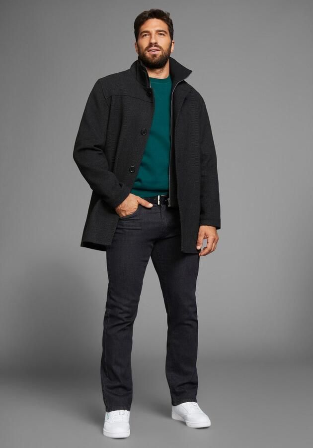 Man's World Sweatshirt Lange mouwen basic-stijl effen ronde hals - Foto 4