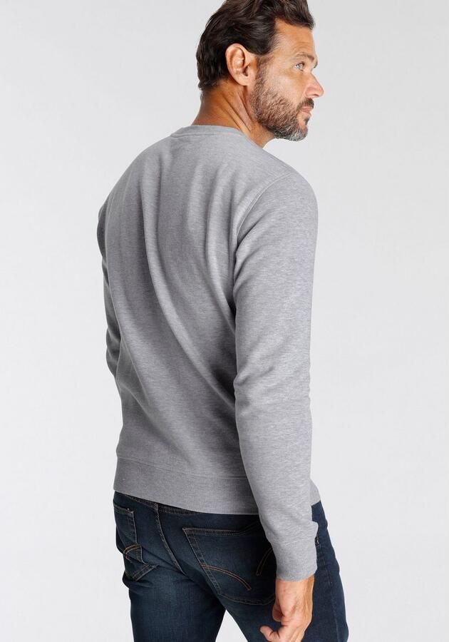 Man's World Sweatshirt Lange mouwen basic-stijl effen ronde hals - Foto 5