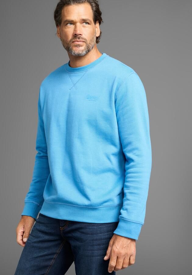 Man's World Sweatshirt Lange mouwen basic-stijl effen ronde hals - Foto 6