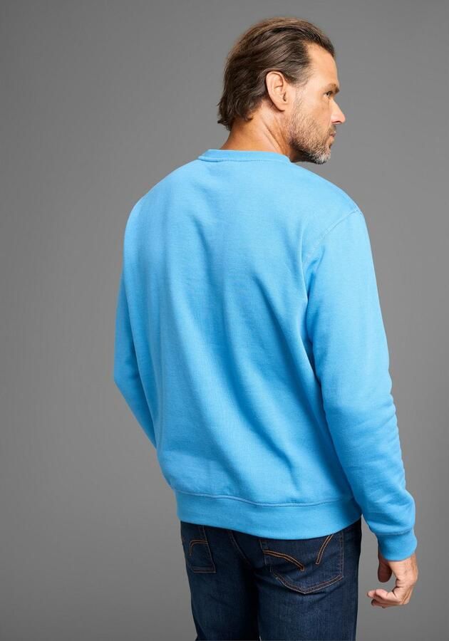 Man's World Sweatshirt Lange mouwen basic-stijl effen ronde hals - Foto 4