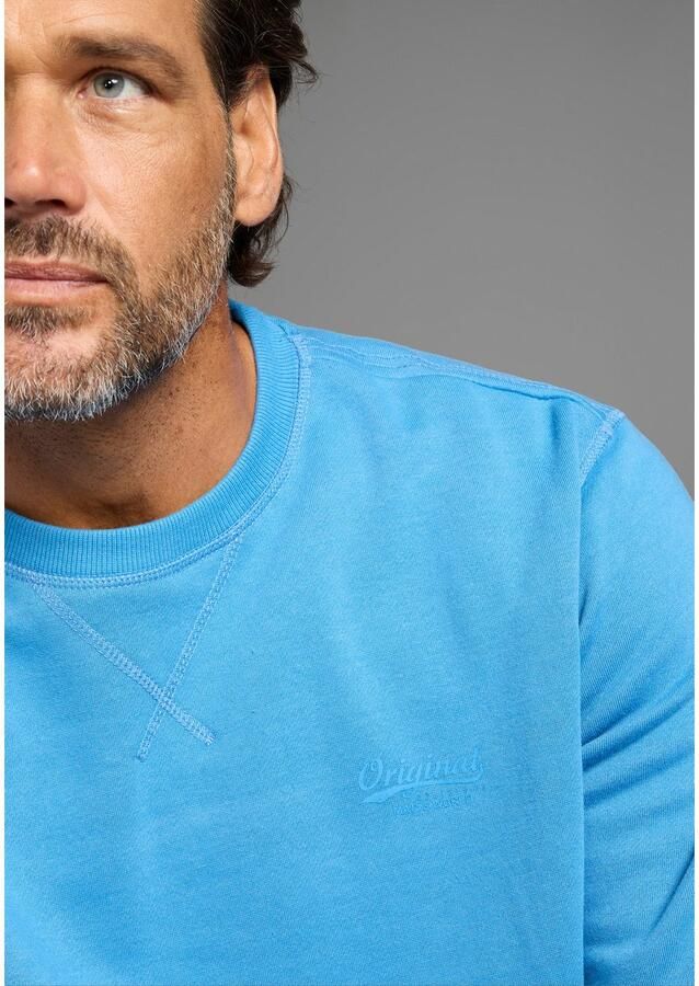Man's World Sweatshirt Lange mouwen basic-stijl effen ronde hals - Foto 2
