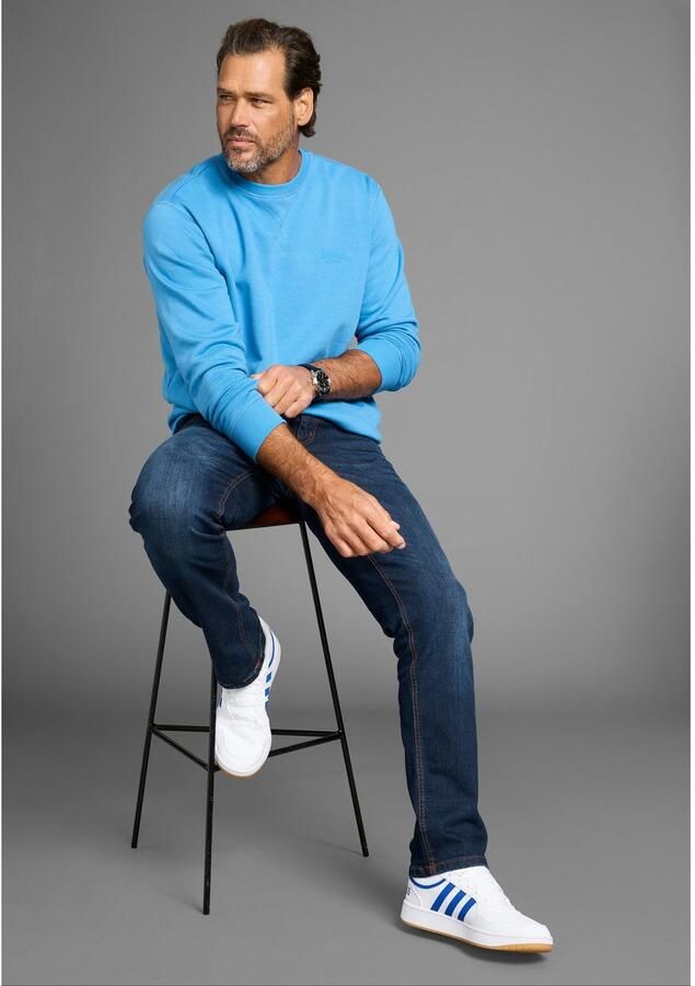 Man's World Sweatshirt Lange mouwen basic-stijl effen ronde hals - Foto 3