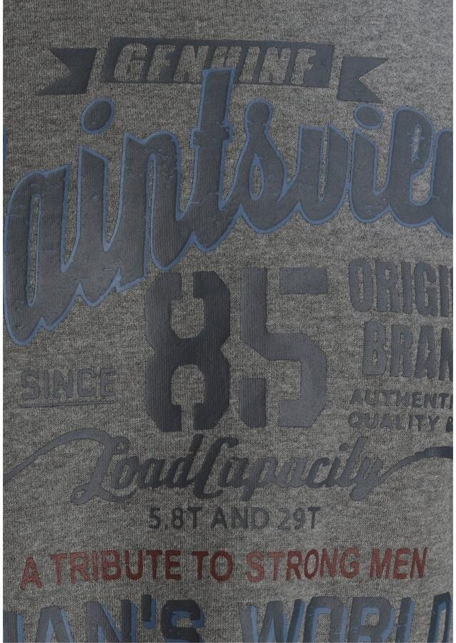 Man's World Sweatshirt Lange mouwen casual print ronde hals van katoenmix - Foto 2