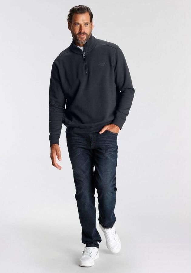Man's World Sweatshirt lange mouwen met sportieve print - Foto 3
