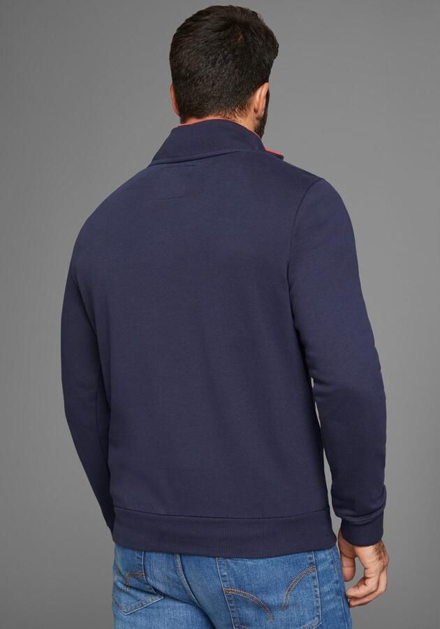 Man's World Sweatshirt met contrasterende kraag nieuwe kleuren - Foto 3