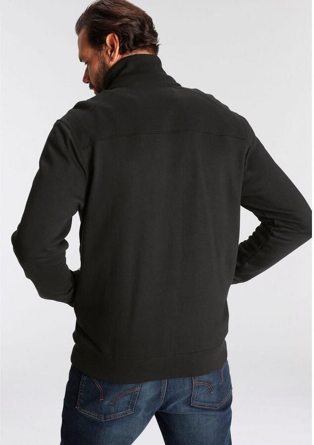 Man's World Sweatvest met contrastkleurige ritssluiting - Foto 2