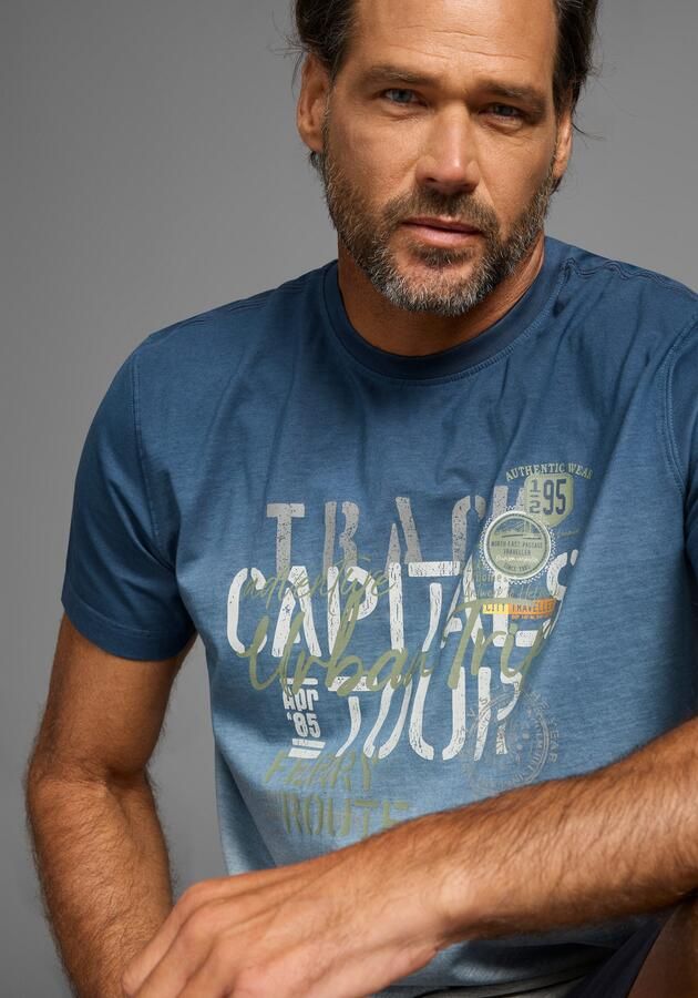 Man's World T-shirt Korte mouw regular fit bedrukte ontwerp ronde hals - Foto 6