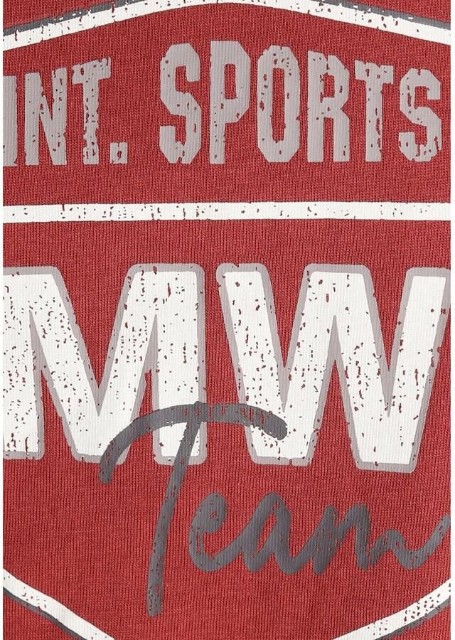 Man's World T-shirt Korte mouwen bedrukt ronde hals van katoen - Foto 2