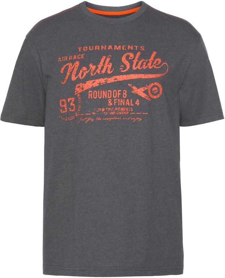 Man's World T-shirt Korte mouwen bedrukt ronde hals van single jersey