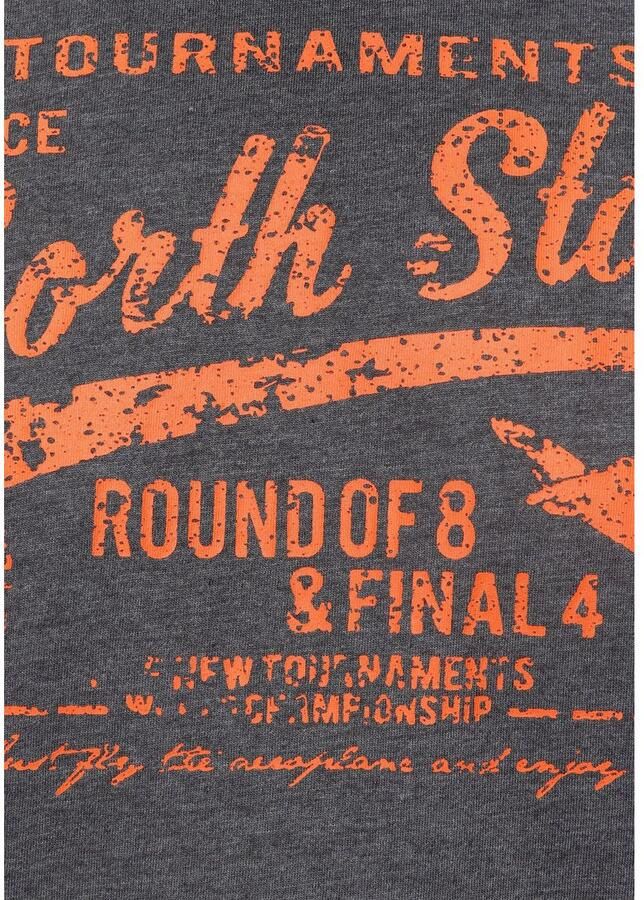 Man's World T-shirt Korte mouwen bedrukt ronde hals van single jersey - Foto 2