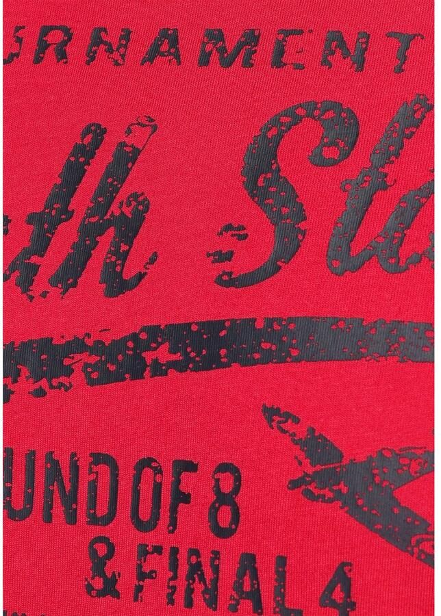 Man's World T-shirt Korte mouwen bedrukt ronde hals van single jersey - Foto 3