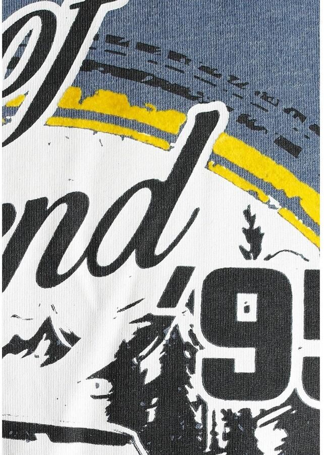 Man's World T-shirt Korte mouwen gemêleerd ronde hals van single jersey - Foto 2