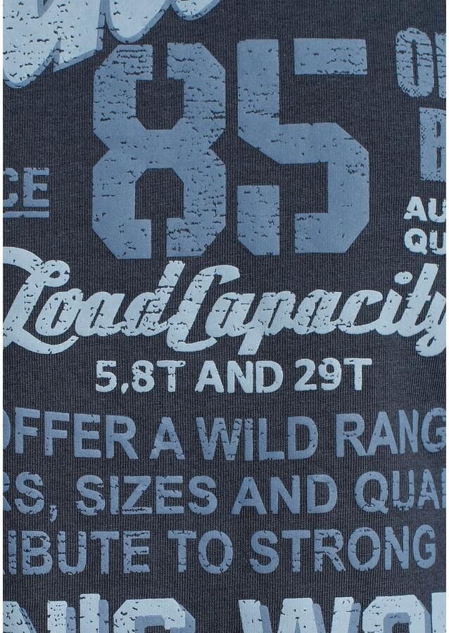 Man's World T-shirt Korte mouwen met stijlvolle print ronde hals van katoen - Foto 3