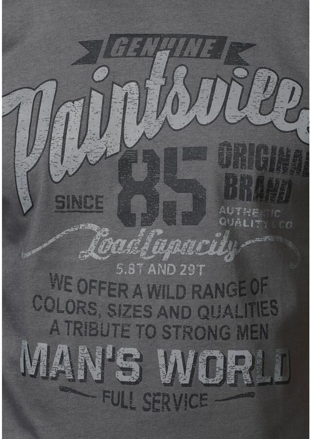 Man's World T-shirt Korte mouwen met stijlvolle print ronde hals van katoen - Foto 2